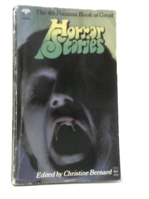 The Fourth Fontana Book of Horror Stories By Christine Bernard