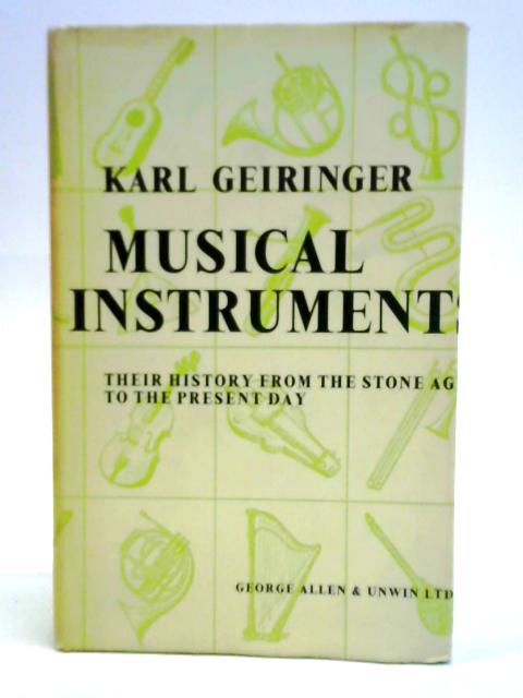 Musical Instruments von Karl Geiringer