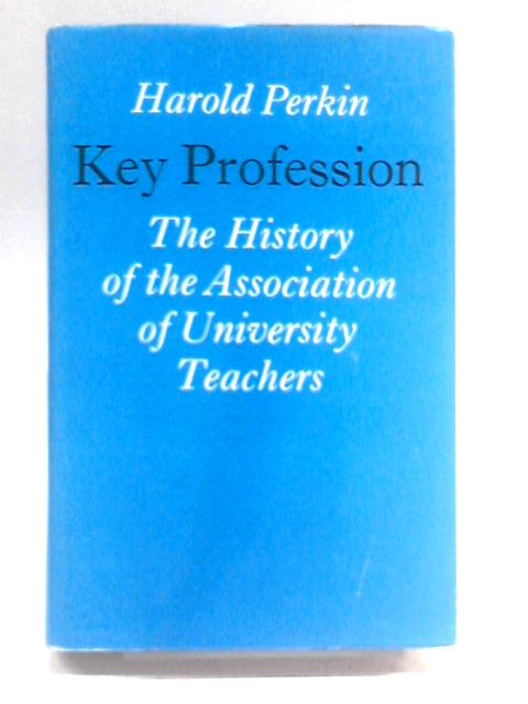 Key Profession von Harold Perkin