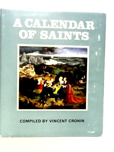 A Calendar of Saints By Vincent Cronin