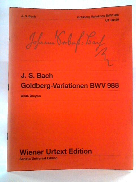 Klavierubung IV: Goldberg-Variationem By Johann Sebastian Bach