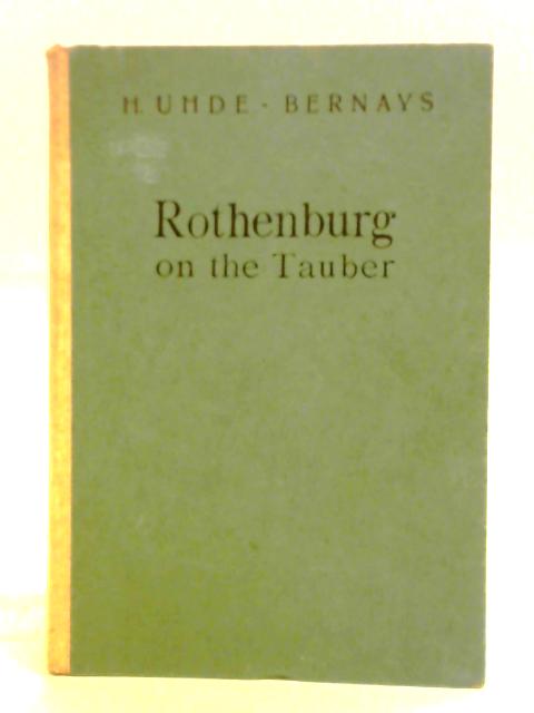 Rothenburg On The Tauber By Hermann Uhde-Bernays