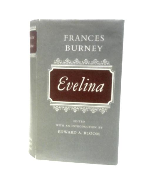 Evelina By Frances Burney