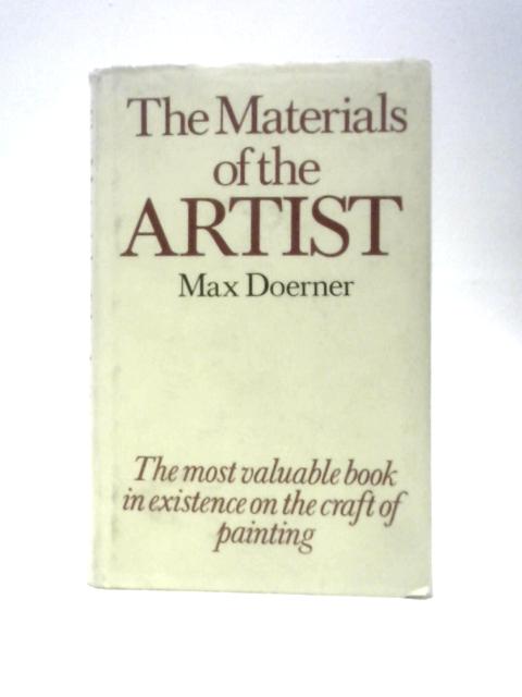 Materials of the Artist By Max Doerner