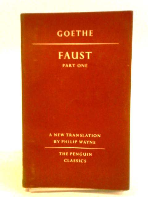 Faust Part One von Goethe