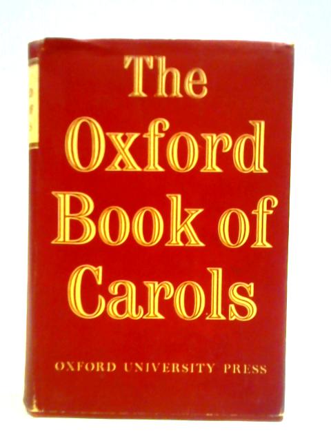 The Oxford Book of Carols von Percy Dearmer et al