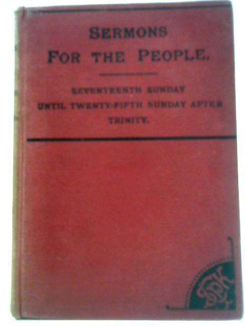 A Series of Plain Sermons for the Christian Year: Sermons for the People, Vol. VII By Unstated