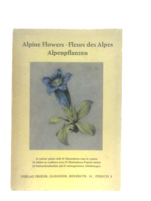 Alpine Flowers, Fleurs Des Alpes, Alpenpflanzen von Anon