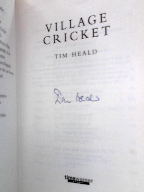 Village Cricket By Tim Heald