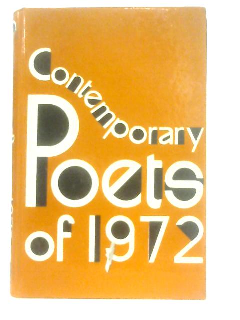 World Poets 1972: An Anthology of Contemporary Verse By Various