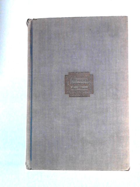 Pitman's English and Shorthand Dictionary By Arthur Reynolds