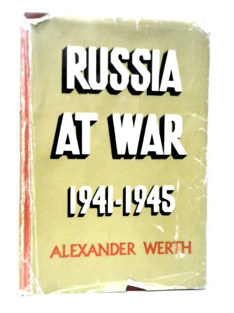 Russia at War 1941-1945 von Alexander Werth