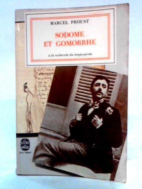 Sodome et Gomorrhe By Marcel Proust