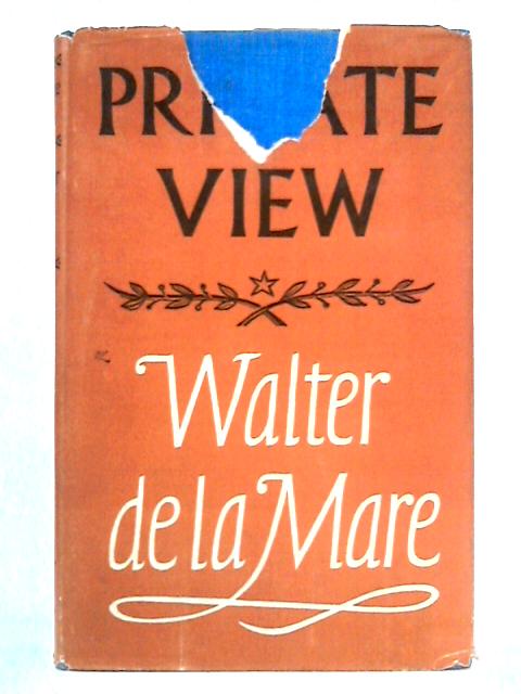 Private View von Walter De La Mare