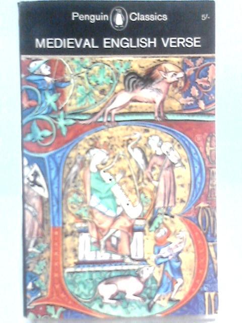 Medieval English Verse (The Penguin Classics L144) By Various Brian Stone (Ed.)