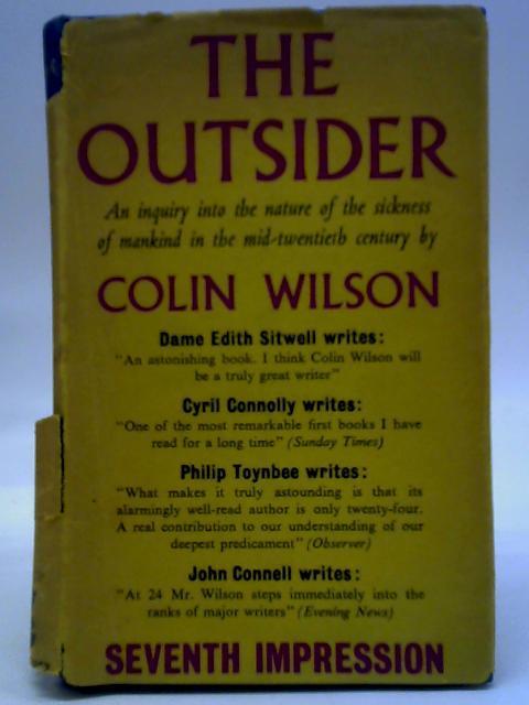 The Outsider By Colin Wilson