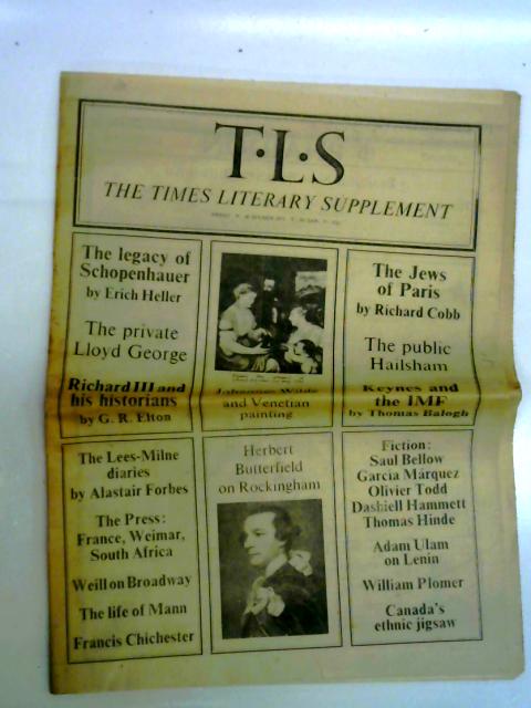 The Times Literary Supplement 10 October 1975 By Various