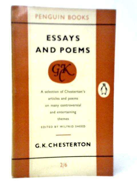 Essays and Poems By G.K.Chesterton