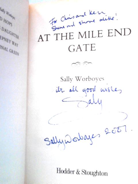 At the Mile End Gate By Sally Worboyes