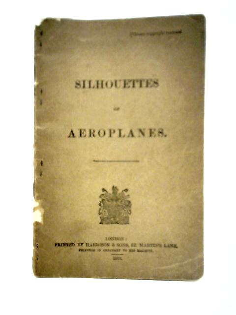 Silhouettes of Aeroplanes By Unstated