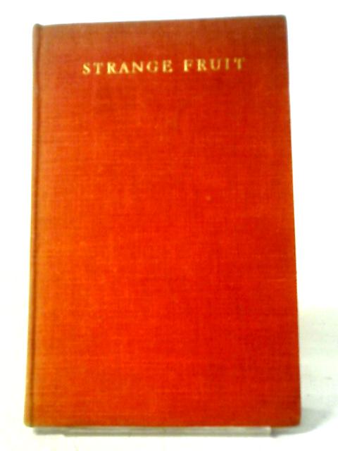 Strange Fruit By Lillian Smith