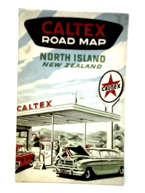 Caltex Road Map, North Island New Zealand