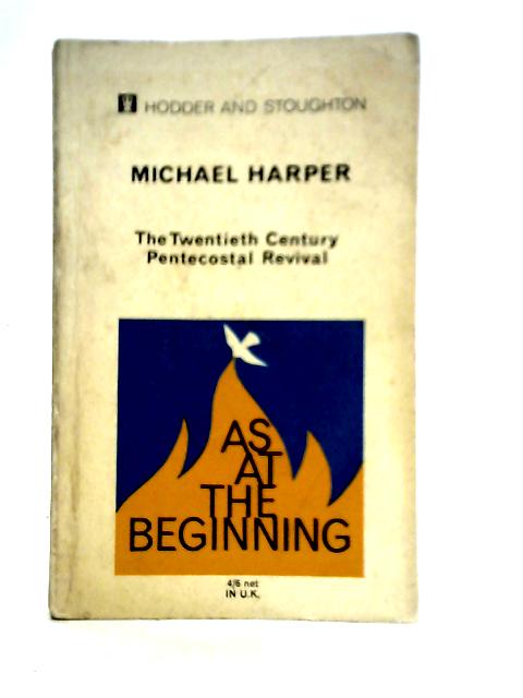 As At The Beginning By Michael Harper