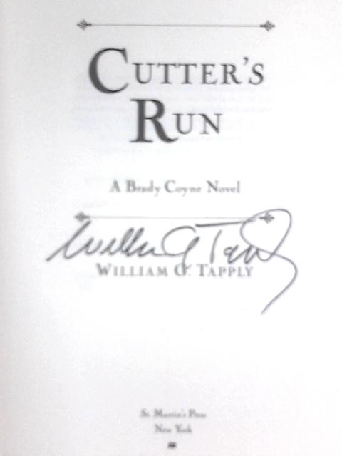 Cutter's Run By William G. Tapply