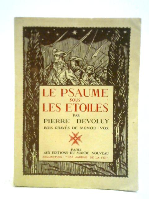 Le Psaume Sous Les Etoiles By Devoluy Pierre