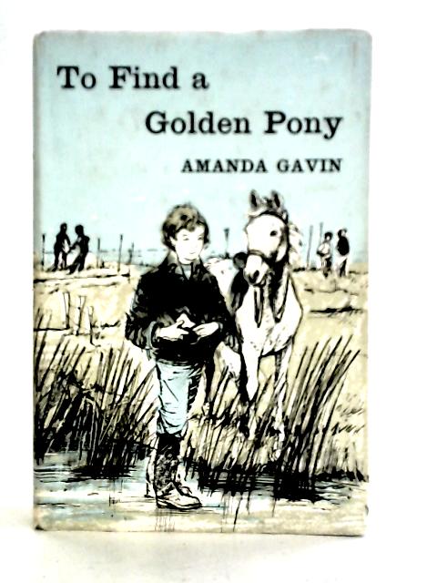 To Find A Golden Pony By Amanda Gavin