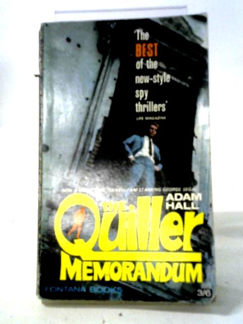 The Quiller Memorandum von Adam Hall