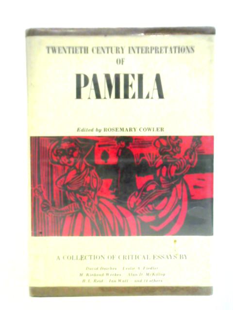 Twentieth Century Interpretations of Pamela par Rosemary Cowler (ed.)