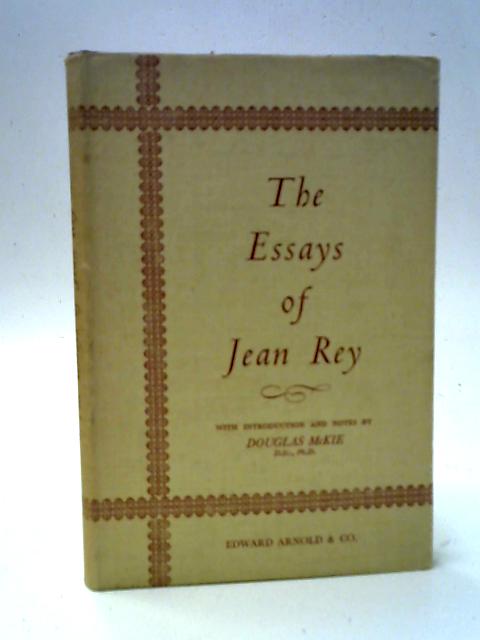 The Essays of Jean Rey par Jean Rey
