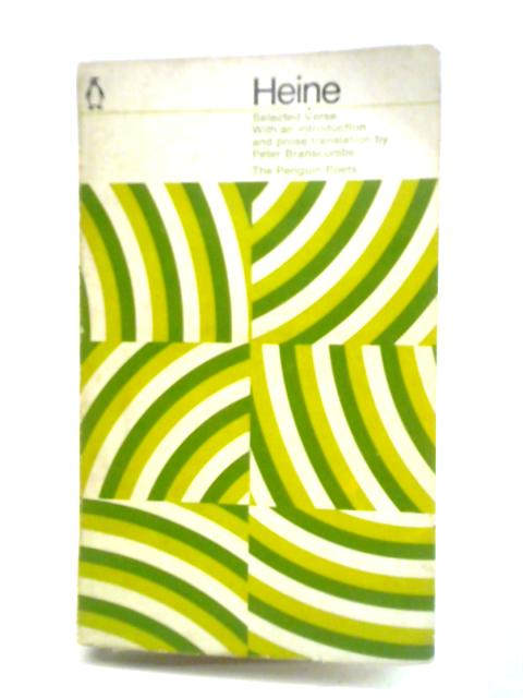 Heine. Selected Verse von Peter Branscombe (ed.)