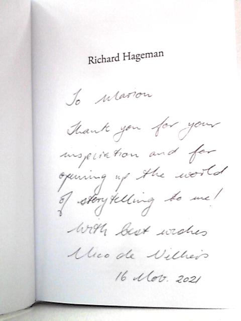 Richard Hageman: From Holland to Hollywood By Nico De Villiers et al