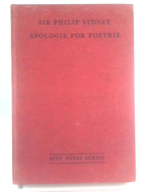 An Apologie for Poetrie von Evelyn S. Shuckburgh (Ed.)