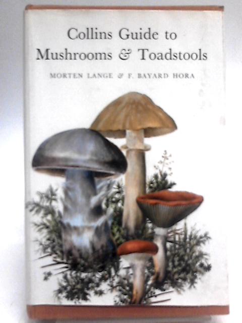 Collins Guide To Mushrooms & Toadstools By Morten Lange