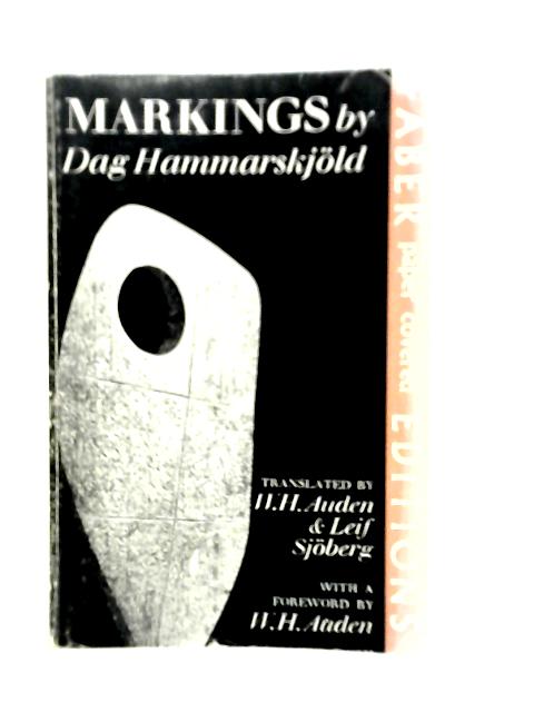 Markings By Dag Hammarskjold