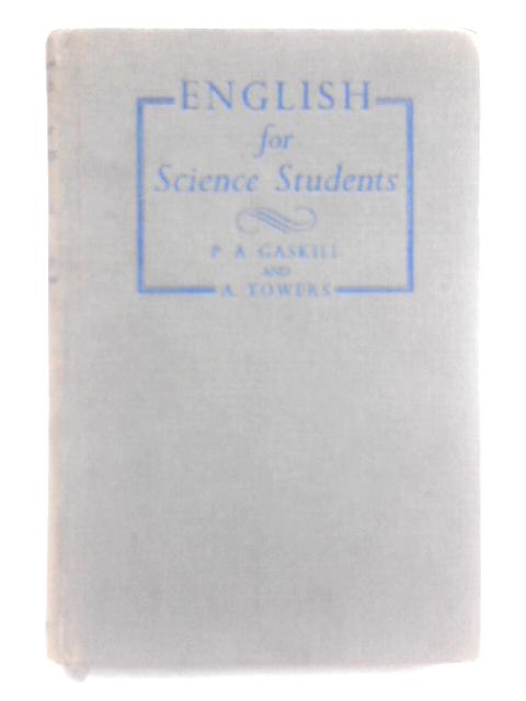 English for Science Students By P. A. Gaskill