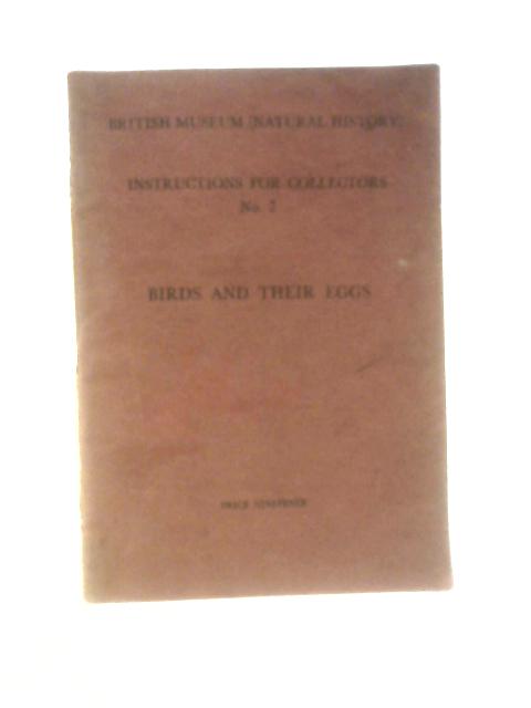 Birds And Their Eggs - Instructions For Collectors No. 2 par Unstated