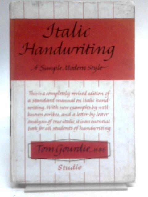 Italic Handwriting von Tom Gourdie