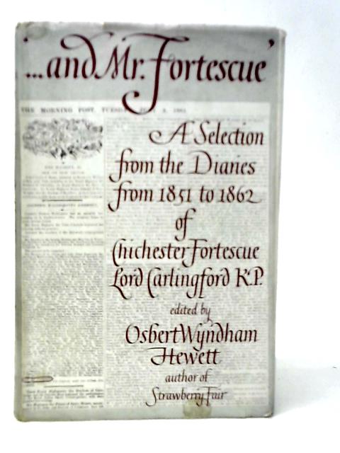 And Mr.Fortescue By Osbert Wyndham Hewett