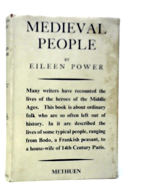 Medieval People By Eileen Power