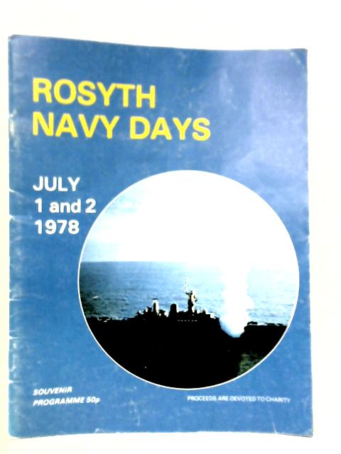 Rosyth navy days 1978 - souvenir programme