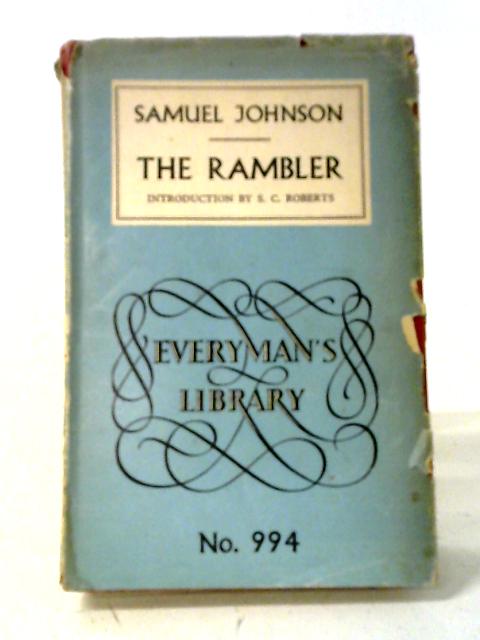 The Rambler (Everyman's library series-no.994) By Samuel Johnson