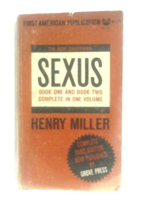 Sexus By Henry Miller
