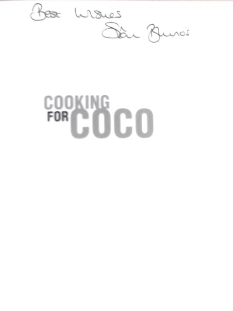 Cooking For Coco von Sian Blunos