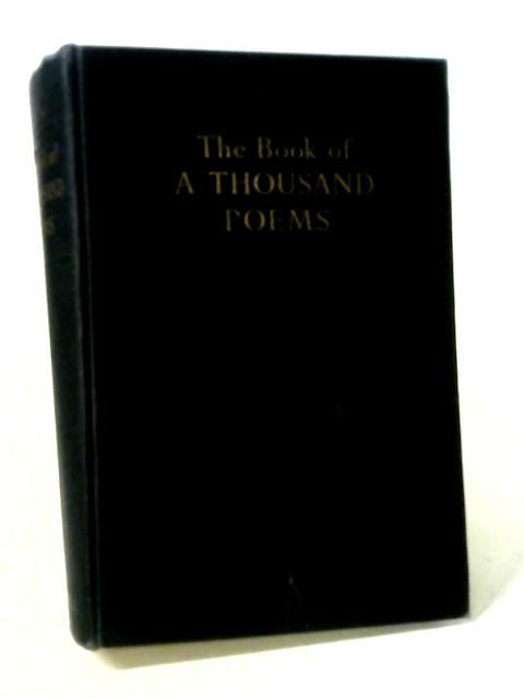 The Book of a Thousand Poems By Various