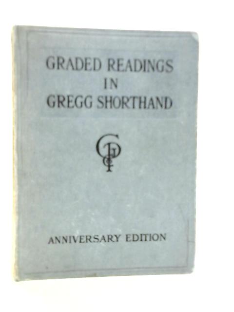 Graded Readings in Gregg Shorthand By Alice Margaret Hunter