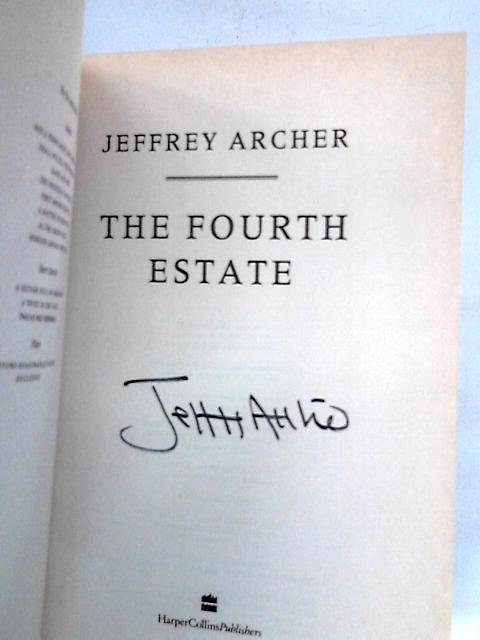 The Fourth Estate By Jeffrey Archer